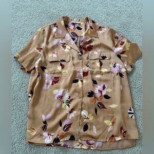 Floral Button-Up Shirt